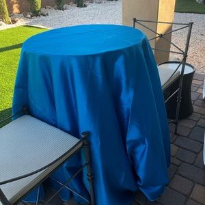 Beautiful turquoise10x10Tablecloth
